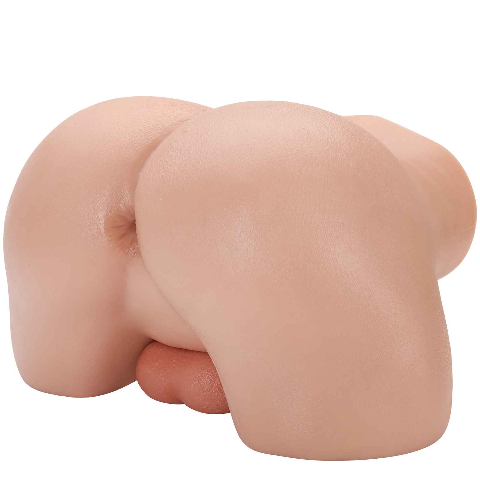 RidingX Justin 14lb Realistic Torso Dildo & James 7inch Dildo (Flesh)