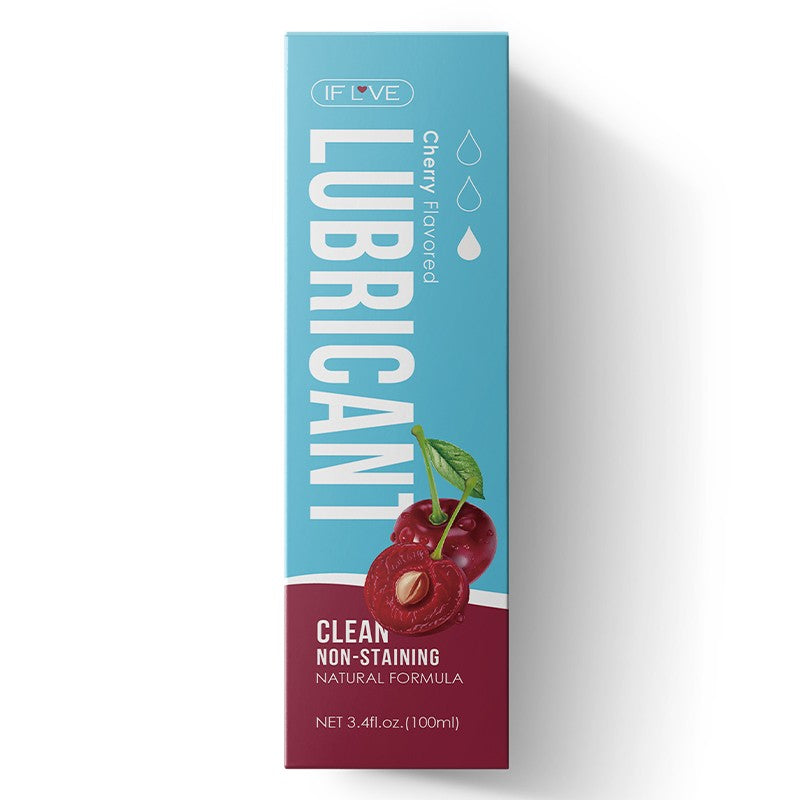Cherry Bliss Water Based Lubricant – 100ml / 3.4 oz Skin-Friendly, Dildo Compatible