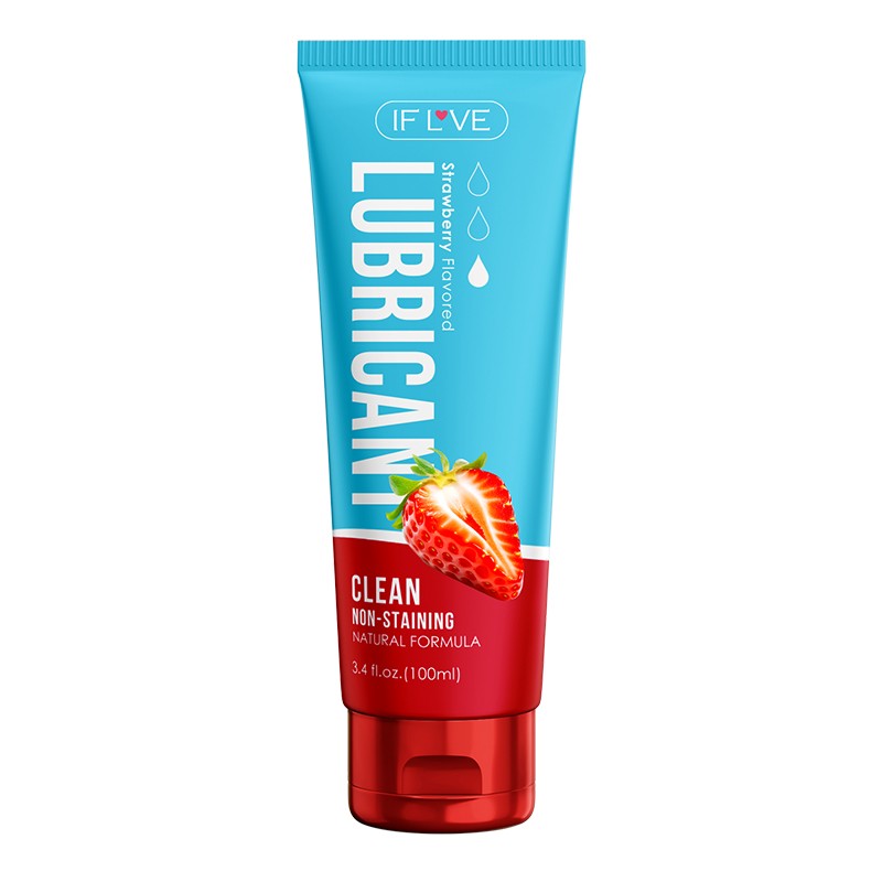 Cherry Bliss Water Based Lubricant – 100ml / 3.4 oz Skin-Friendly, Dildo Compatible
