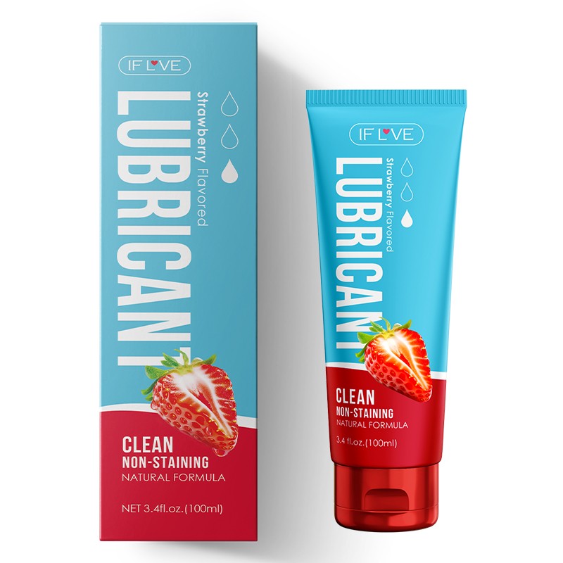Cherry Bliss Water Based Lubricant – 100ml / 3.4 oz Skin-Friendly, Dildo Compatible